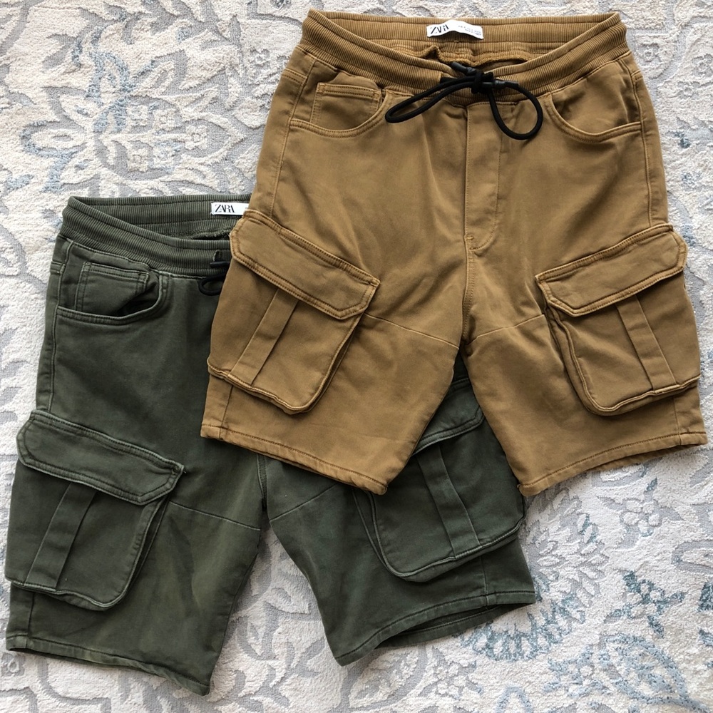 Zara men’s cargo shorts
